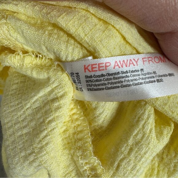 Free People Beach Yellow El Mar Mini Boho Summer Dress Size S - Picture 12 of 13